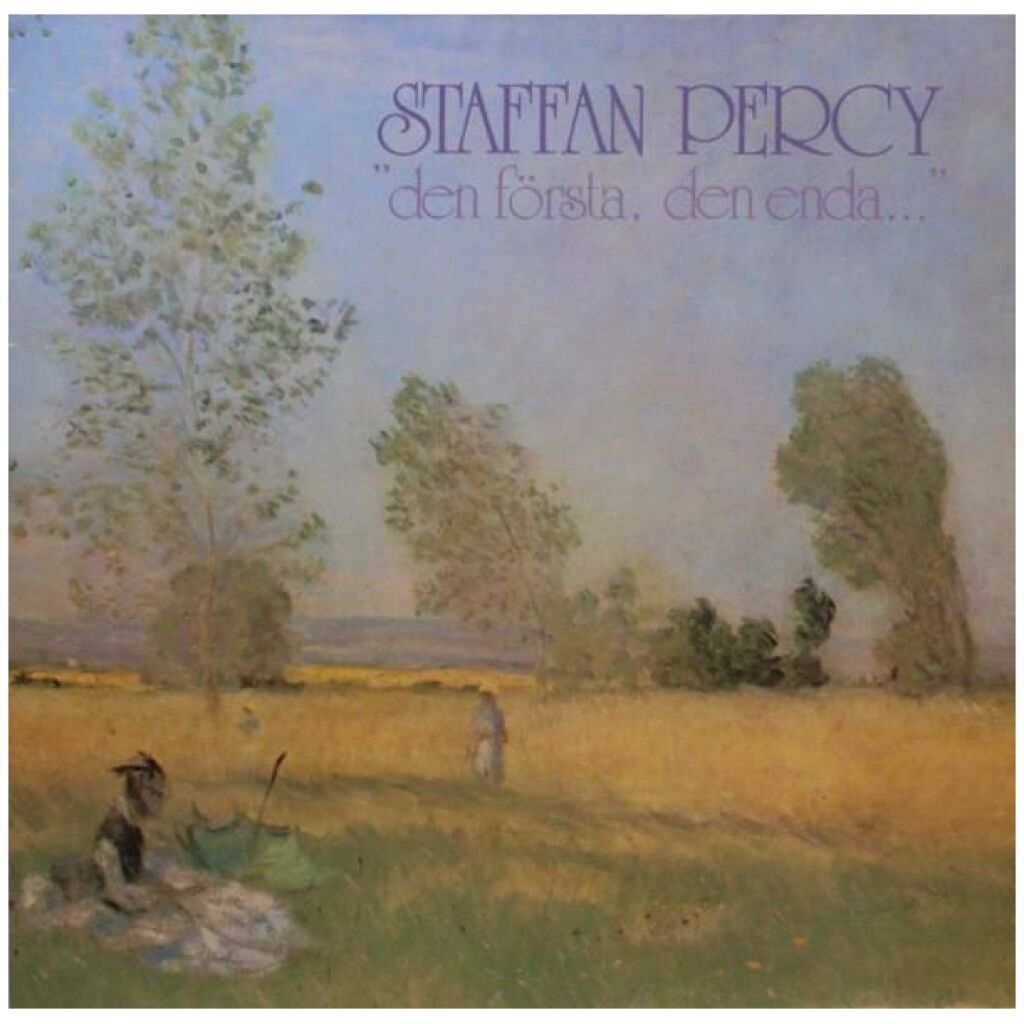 Staffan Percy - Den Första, Den Enda... (LP, Album, Blu)