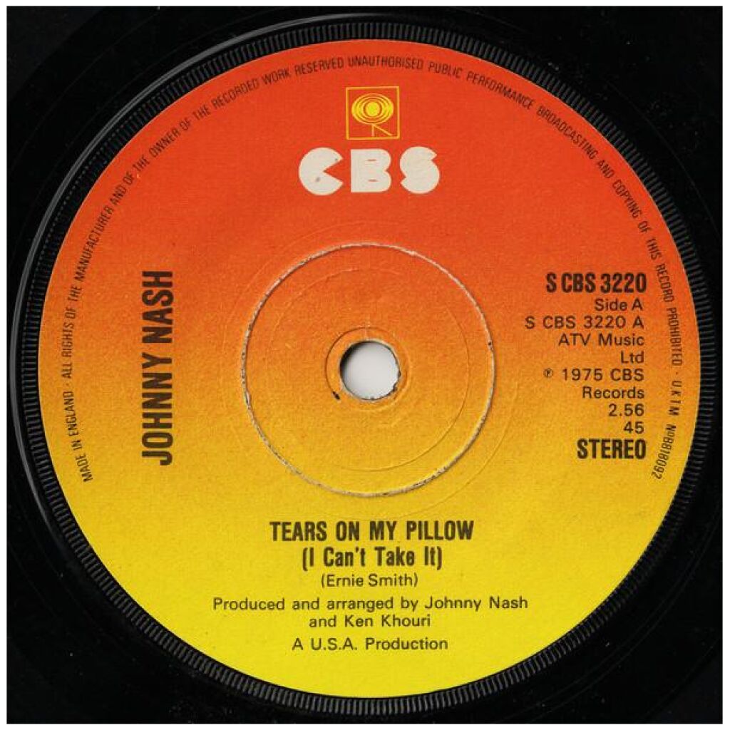 Johnny Nash - Tears On My Pillow (I Cant Take It) (7, Single)