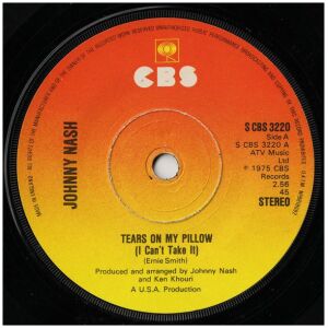Johnny Nash - Tears On My Pillow (I Cant Take It) (7, Single)