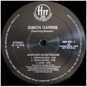 Simon Harris - Another Monster Jam / (Ive Got Your) Pleasure Control (12, Promo)