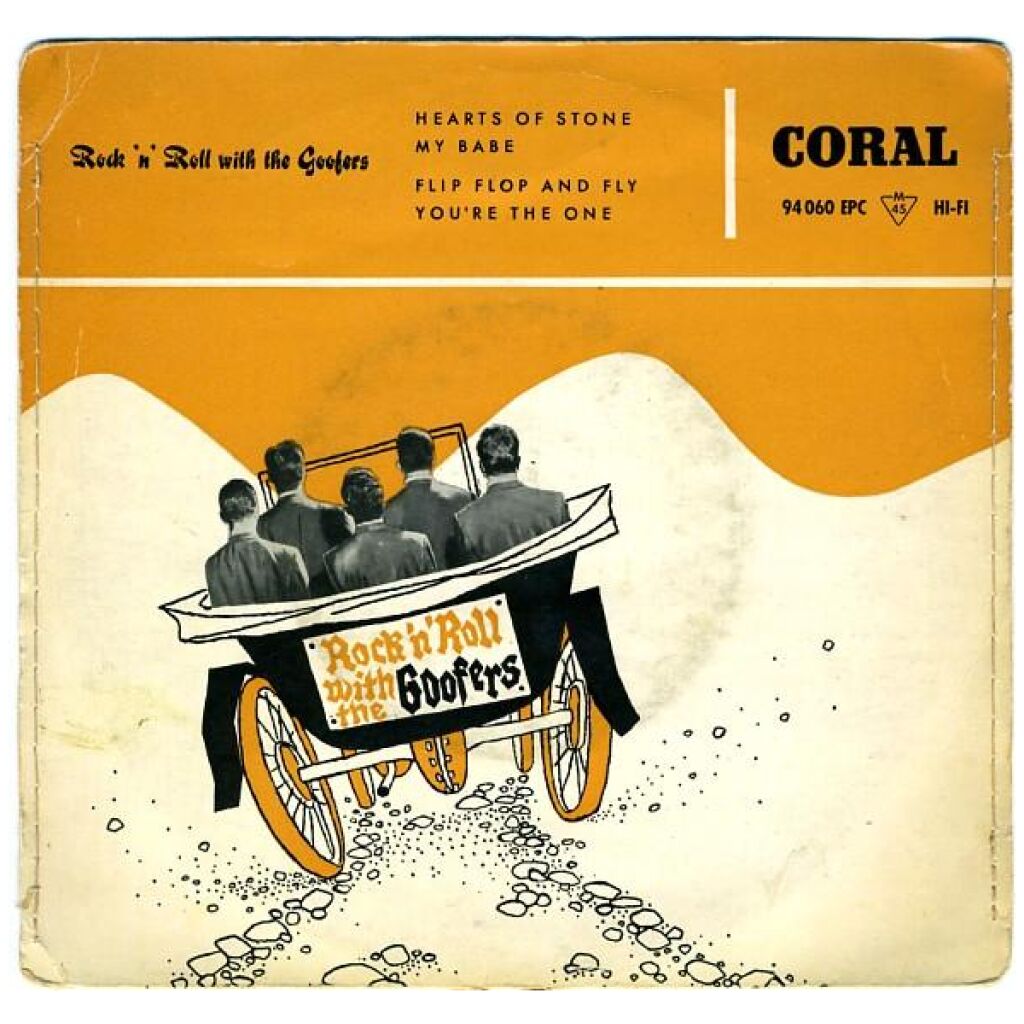 The Goofers - Rock N Roll With The Goofers (7, EP, Mono)