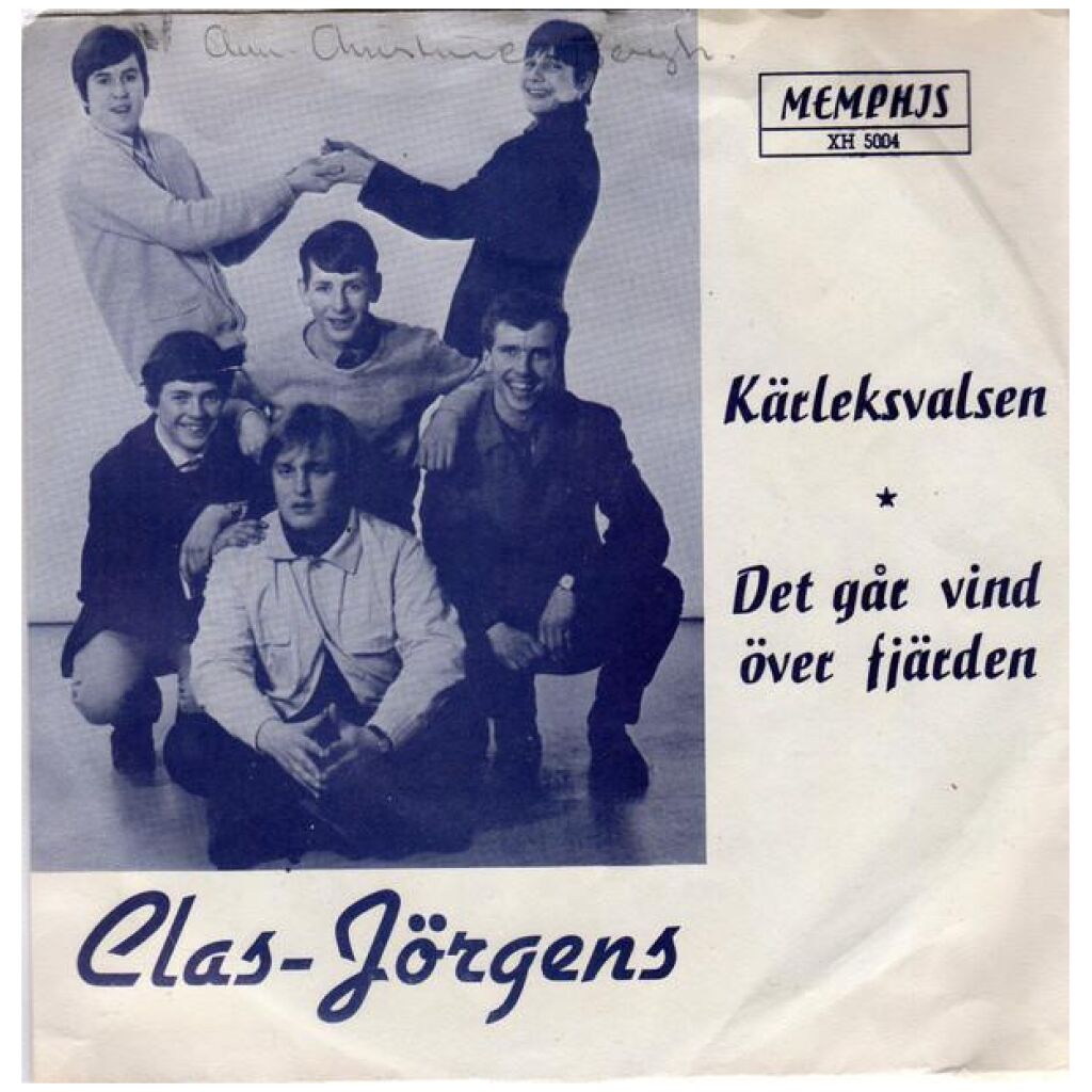 Clas-Jörgens - Kärleksvalsen (7, Single)
