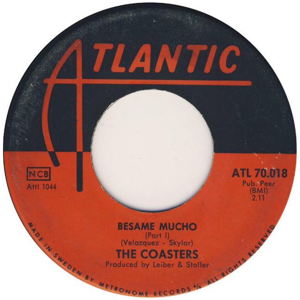 The Coasters - Besame Mucho (Part I) / Besame Mucho (Part II) (7, Single)