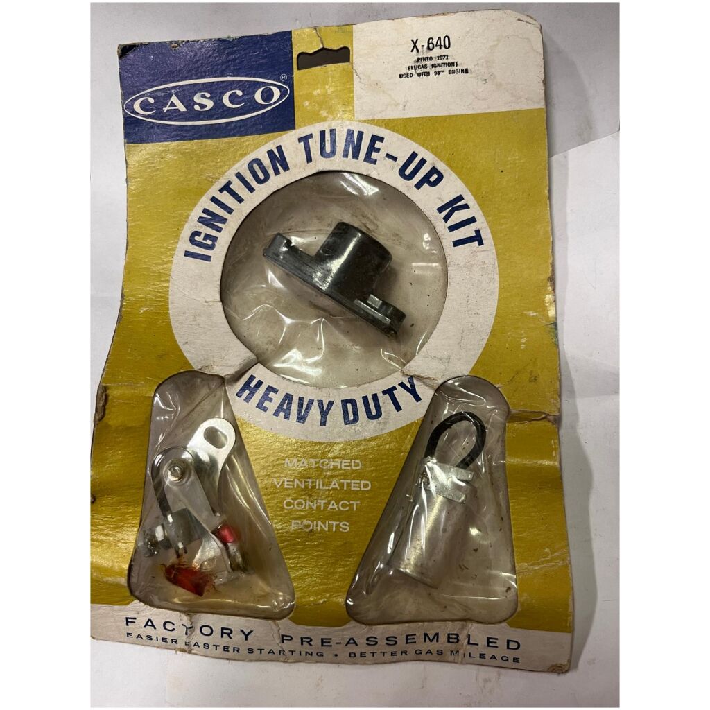 Rep.sats rotor kondensator brytare Ford Pinto Capri 1,6L 1971-73 Casco X-640