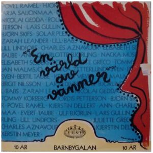 Various - En Värld Av Vänner (2xLP, Comp, Mono)