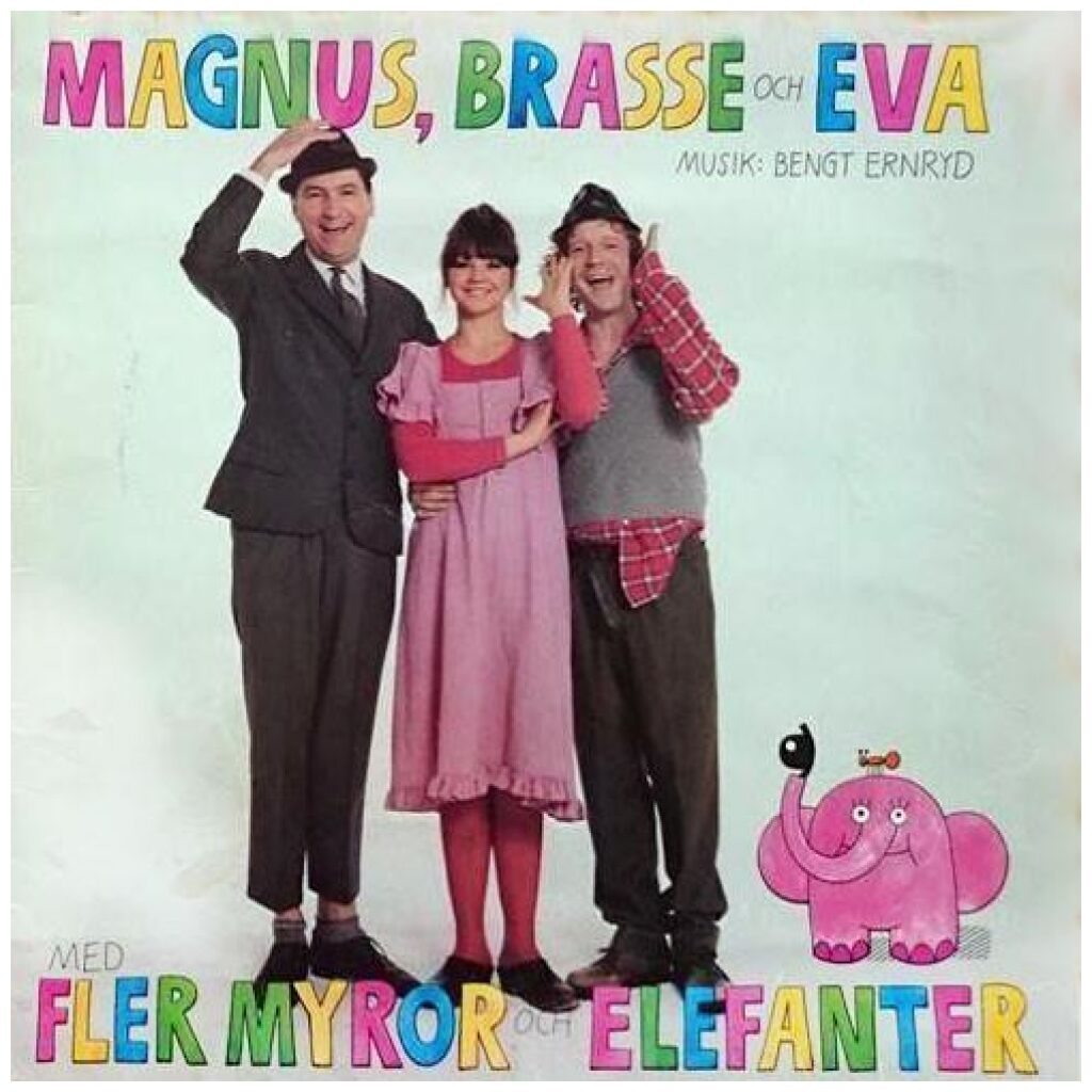 Magnus*, Brasse* Och Eva* - Fler Myror Och Elefanter (LP, Album, Gat)
