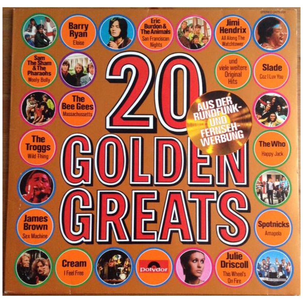 Various - 20 Golden Greats (LP, Comp)