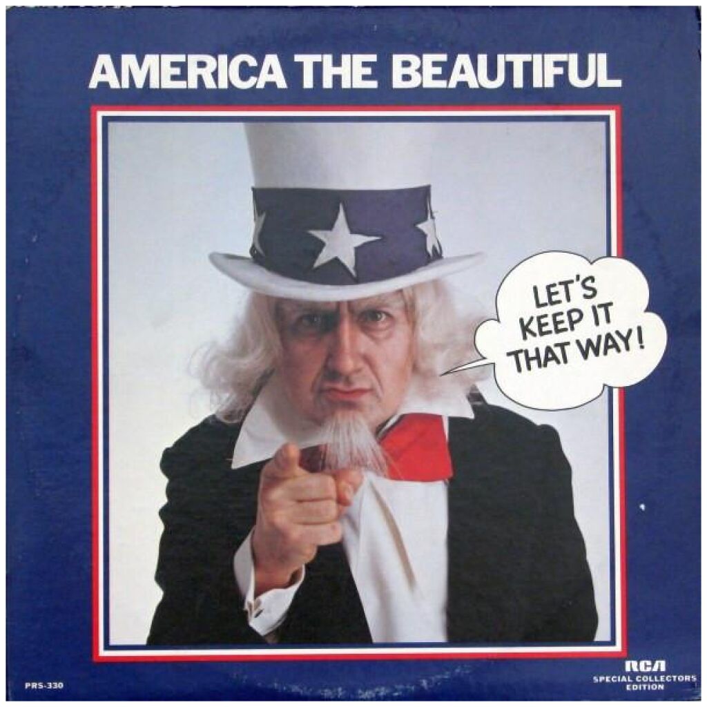 Various - America The Beautiful (Lets Keep It That Way) (2xLP, Comp)>