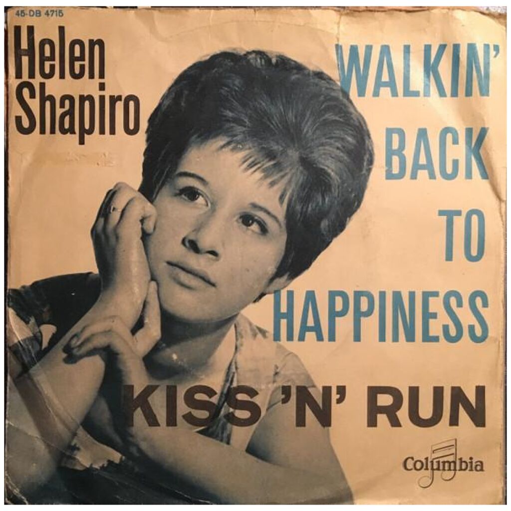 Helen Shapiro - Walkin Back To Happiness (7, Single, Blu)
