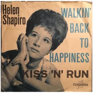 Helen Shapiro - Walkin Back To Happiness (7, Single, Blu)