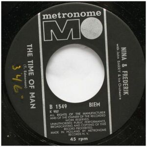Nina & Frederik - The Time Of Man (7, Single)