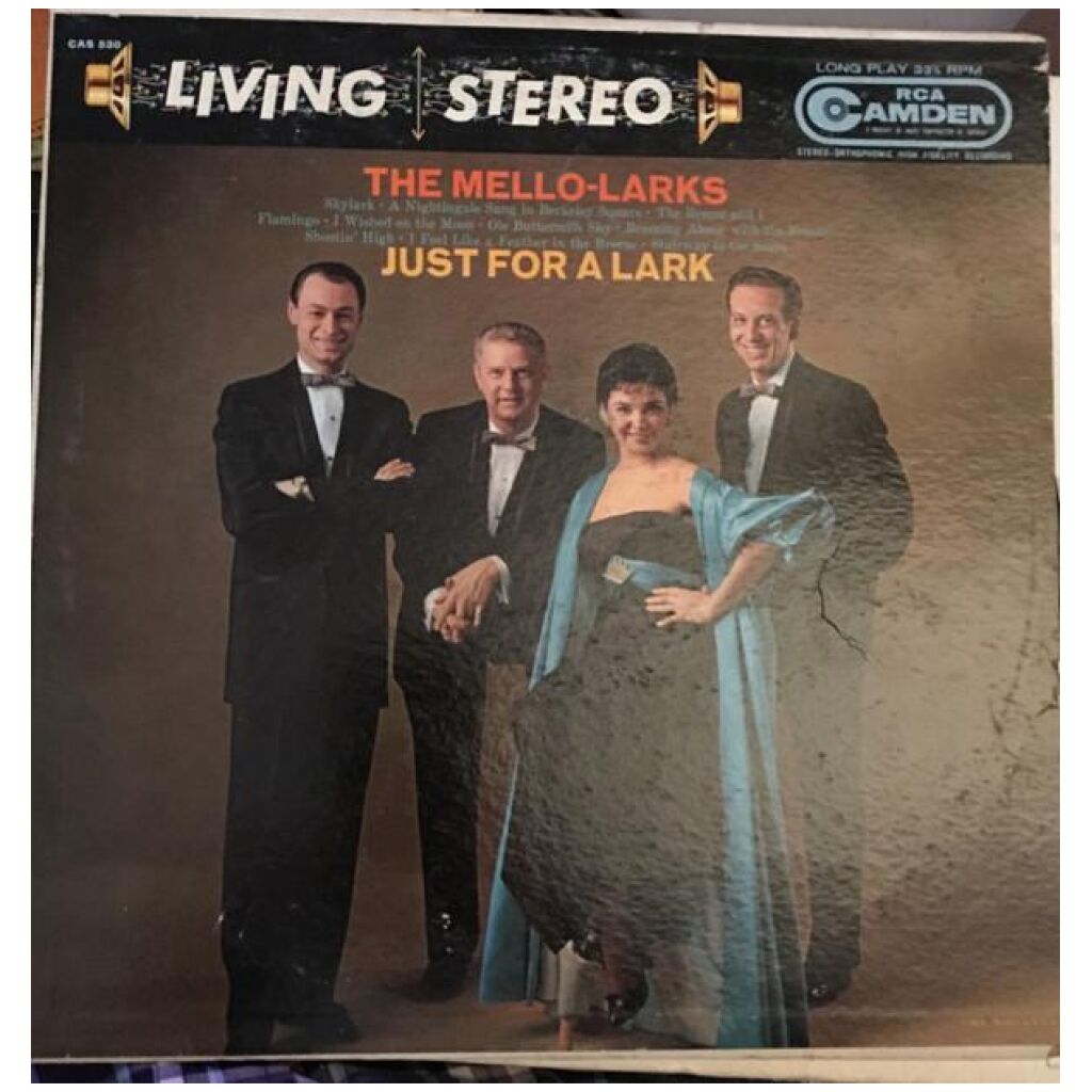 The Mello-Larks - Just For A Lark (LP)