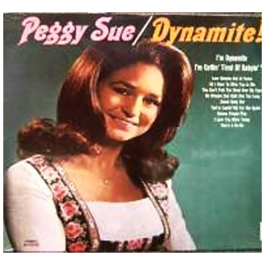 Peggy Sue (2) - Dynamite! (LP, Album, Pin)