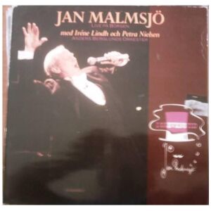 Jan Malmsjö Med Irene Lindh Och Petra Nielsen & Anders Berglunds Orkester - I Grevens Tid (Live På Börsen) (LP, Album)