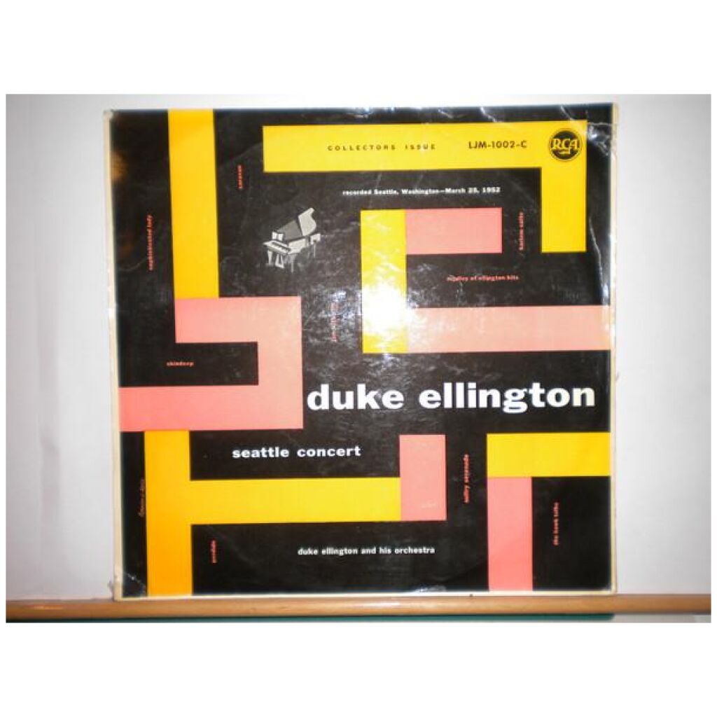 Duke Ellington & His Orchestra* - Seattle Concert (LP, Album)