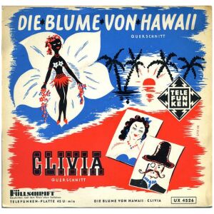 Traute Richter - Edith Schollwer - Jean Löhe - Adi Appelt - Die Blume Von Hawaii • Clivia (7)