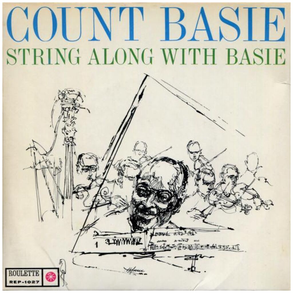Count Basie - String Along With Basie (7, EP, Promo)