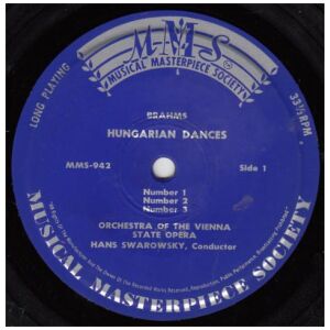 Orchestra Of The Vienna State Opera* - Hans Swarowsky - Johannes Brahms - Hungarian Dances (7)