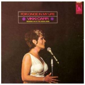 Vikki Carr - For Once In My Life (LP, Gat)