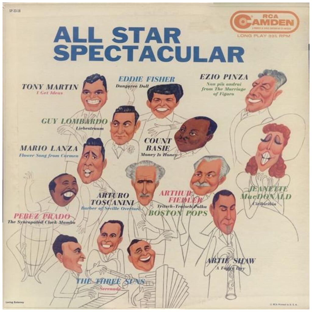 Various - All Star Spectacular (LP, Comp)