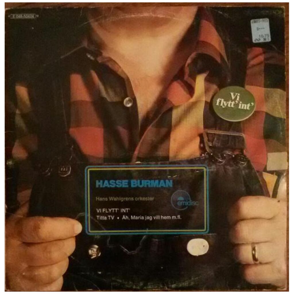 Hasse Burman - Hasse Burman (LP, Album)