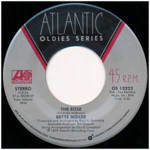 Bette Midler - The Rose / When A Man Loves A Woman (7, RE)