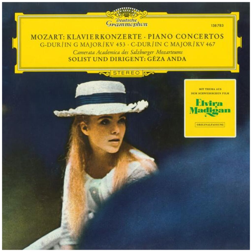 Mozart*, Camerata Academica Des Salzburger Mozarteums*, Géza Anda - Klavierkonzerte · Piano Concertos - G-dur / In G Major / KV 453 · C-dur / In C Major / KV 467 (LP, Album, RE)