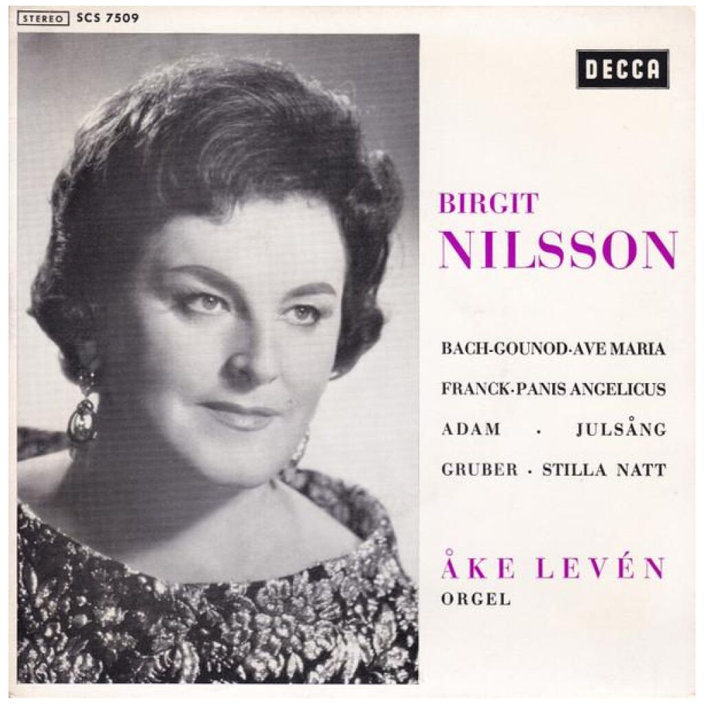 Birgit Nilsson, Åke Levén - Ave Maria (7, EP)
