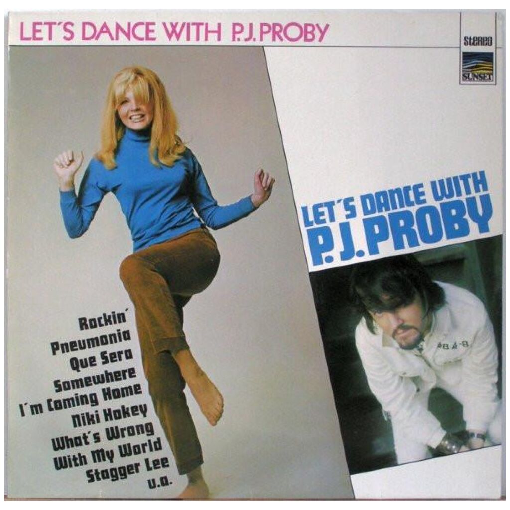 P.J. Proby - Lets Dance With P.J. Proby (LP, Comp)>