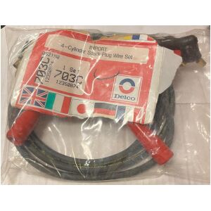 Tändkabelsats 7mm 4-cyl import , Delco 12350874 703C