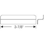 Door drain hole seal 1954-56 2dr 4dr ht cab sedan Buick