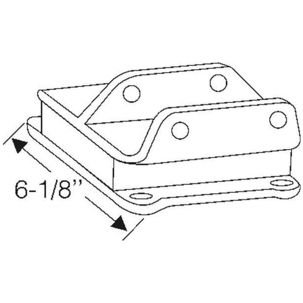 Engine Mount Service – Revulcanization Only 1936-37 2dr 4dr cab sedan Cadillac