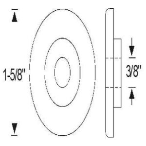 Engine Mount Pad 1929-37 Deusenburg