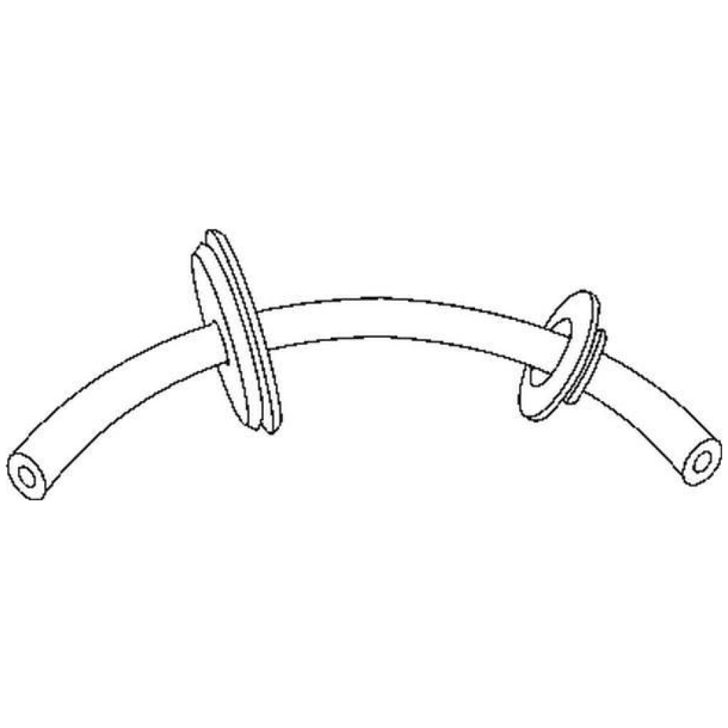Door Conduit Set - Wiring - Vacuum Hoses 1967-68 2dr ht cab Chevrolet Pontiac
