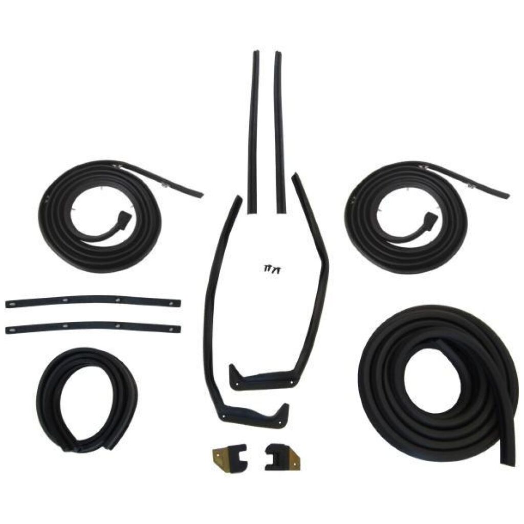 Gummilistsats 1957-58 2dr ht Cadillac