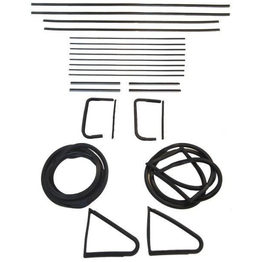 Gummilistsats Glas 1954-55 4dr sedan Buick Oldsmobile