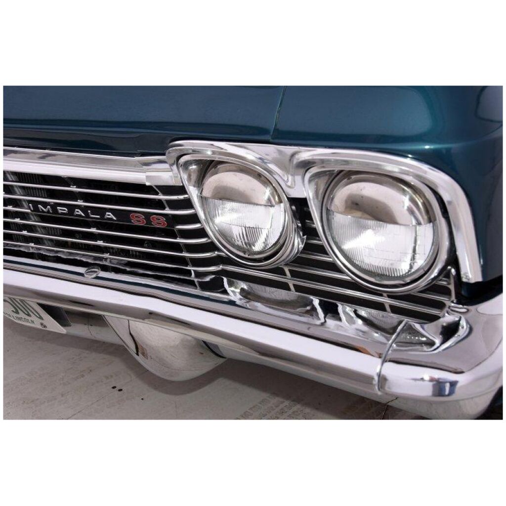 Kromlist strålkastare förarsida Chevrolet Bel Air Biscayne Impala Caprice 1965