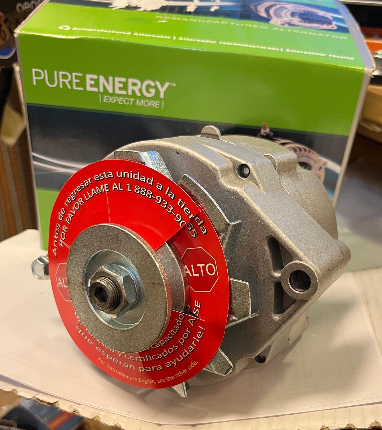 Generator 12V 55amp Bui Chev GMC Olds 250-455cui 1960-73 Pure Energy 7122103