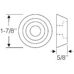 Rear Lower Engine Mount 1960-64 2dr 4dr sedan Chevrolet