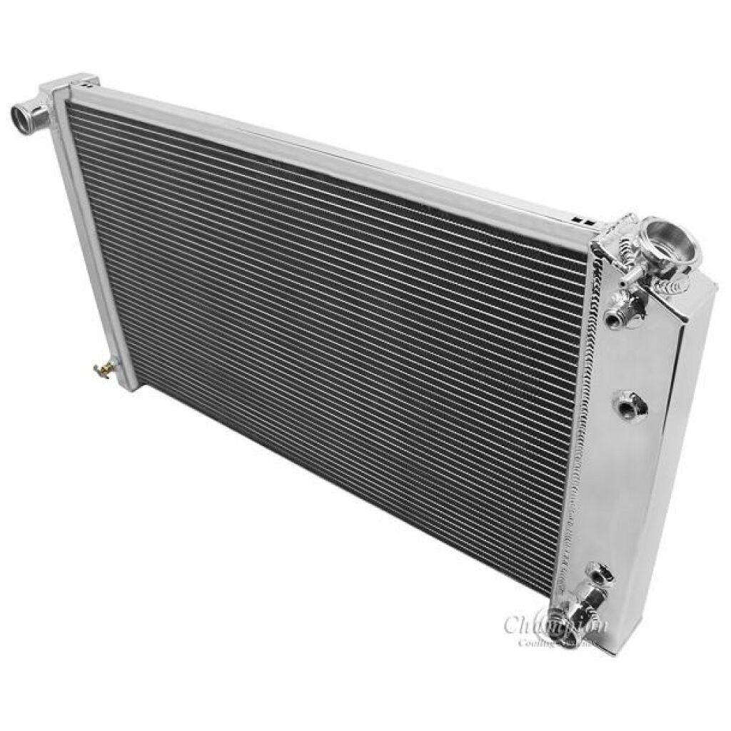 Aluminiumkylare 2 radig Chevrolet Buick Olds Pontiac Cadillac 1963-81 EC161