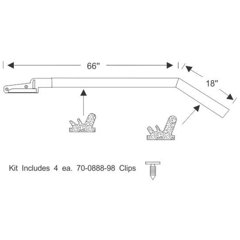Hardtop Roof Rail Weatherstrip