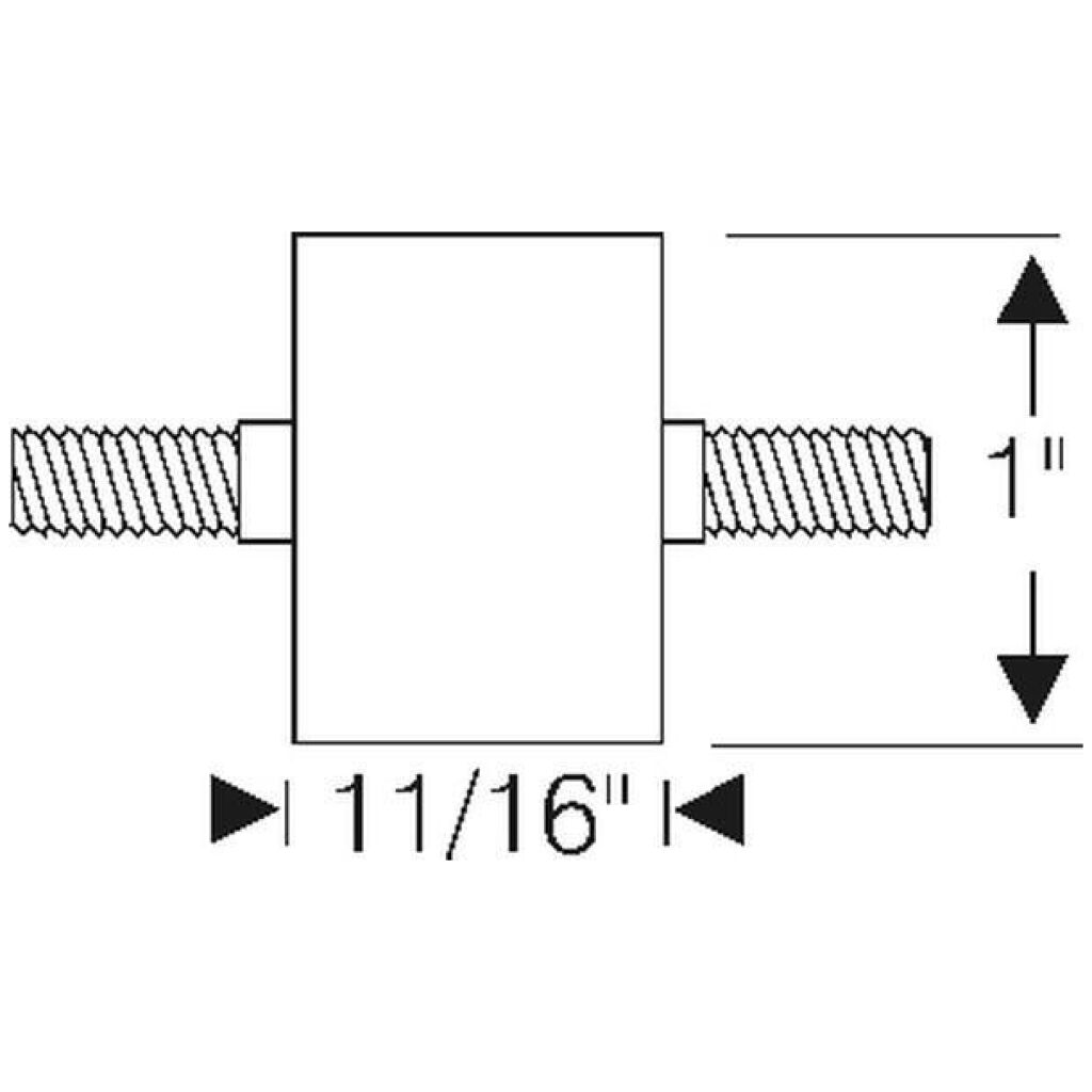 Hydraulic Pump Mounting Pad 1948-54 2dr cab Packard