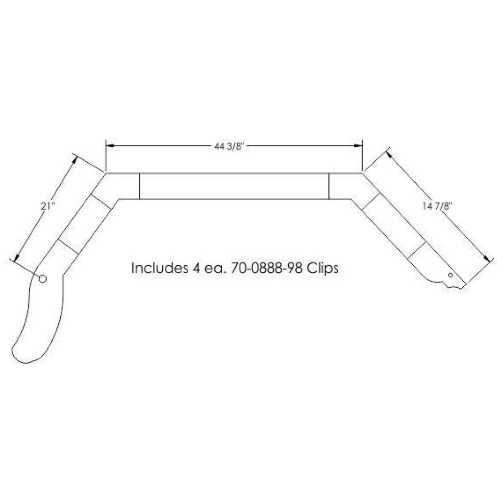Hardtop Roof Rail Weatherstrip