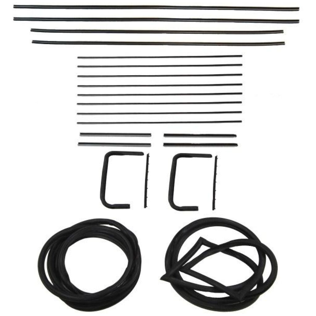 Gummilistsats Glas 1954-56 2dr sedan Buick Oldsmobile