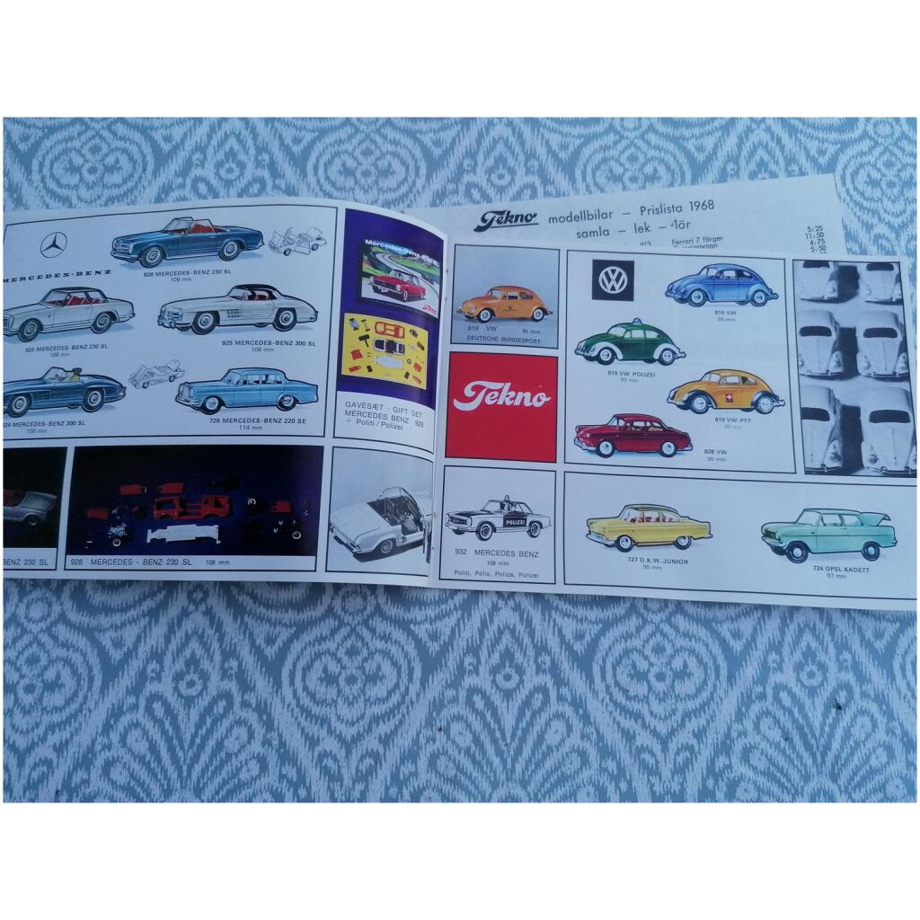 Tekno 1968-69 katalog