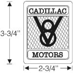 Motorfäste 1927-40 2dr 4dr cab sedan Cadillac