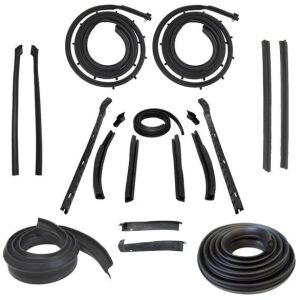 Gummilistsats 1963-64 2dr cab Ford