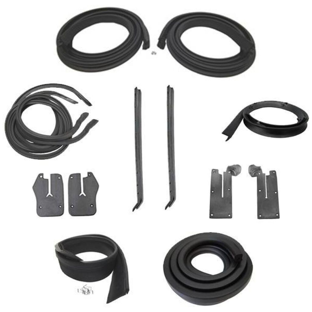 Gummilistsats 1965-66 2dr ht Ford
