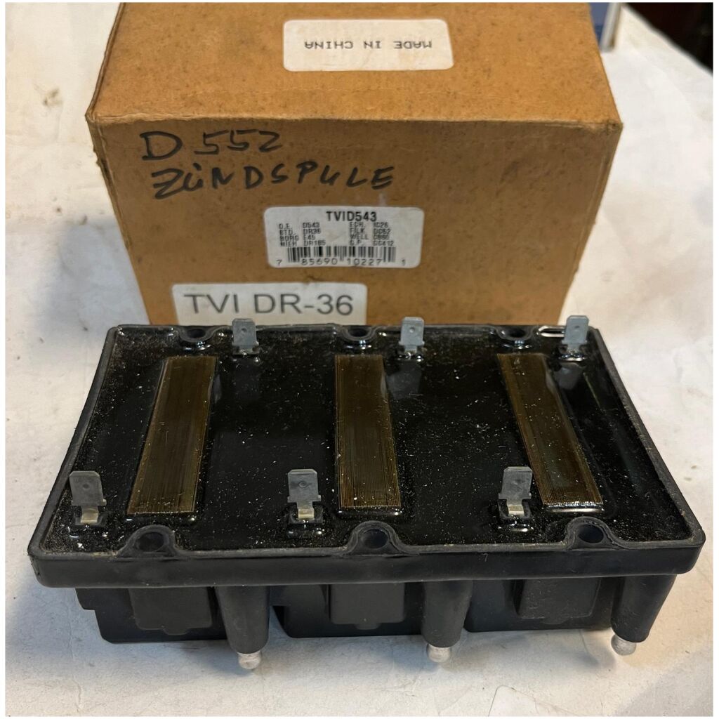 Tändspole 12V V6 3,0L-3,8L Buick Chev Pontiac Olds 1984-92, Standard DR36