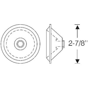 Engine Mount Pad 1931-33 2dr 4dr cab sedan Cadillac